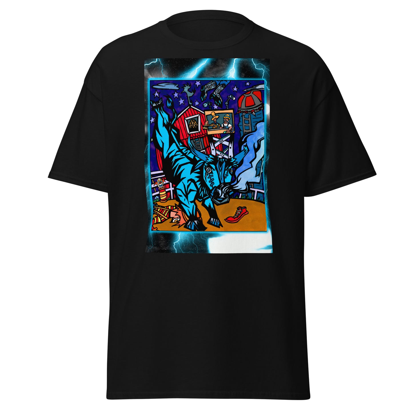 Big Blue Bull T-Shirt