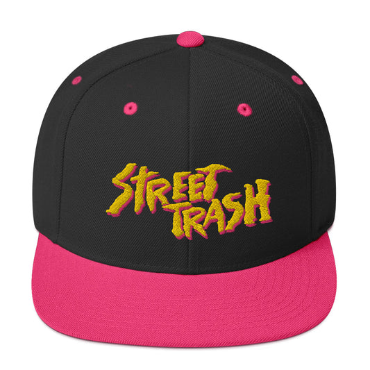 STREET TRASH - Snapback Logo Hat